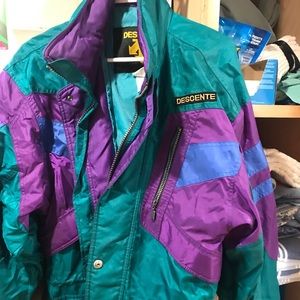 Retro snow jacket